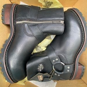 Harley Davidson Leather Riding Boot